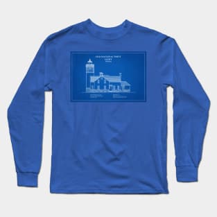 Old Mackinac Point Lighthouse - Michigan - AD Long Sleeve T-Shirt